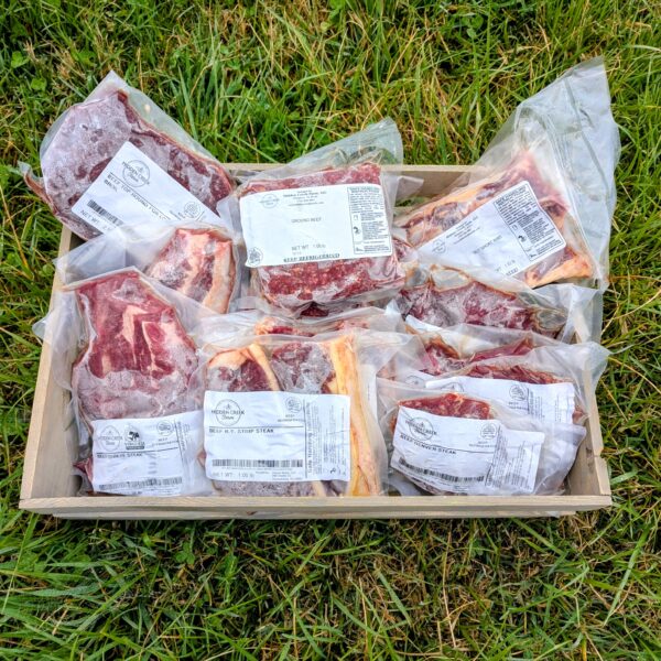 Beef Bundle (15 lbs) from Hidden Creek Farm